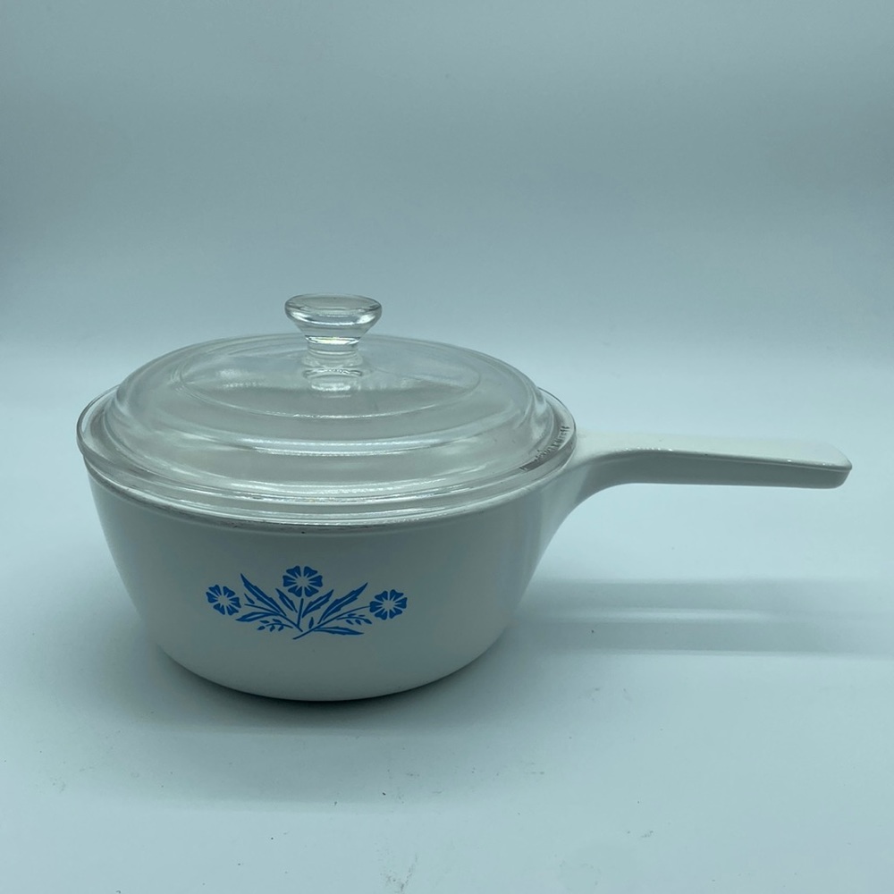 Vintage Corningware Cornflower Blue Menu-ette & Lid